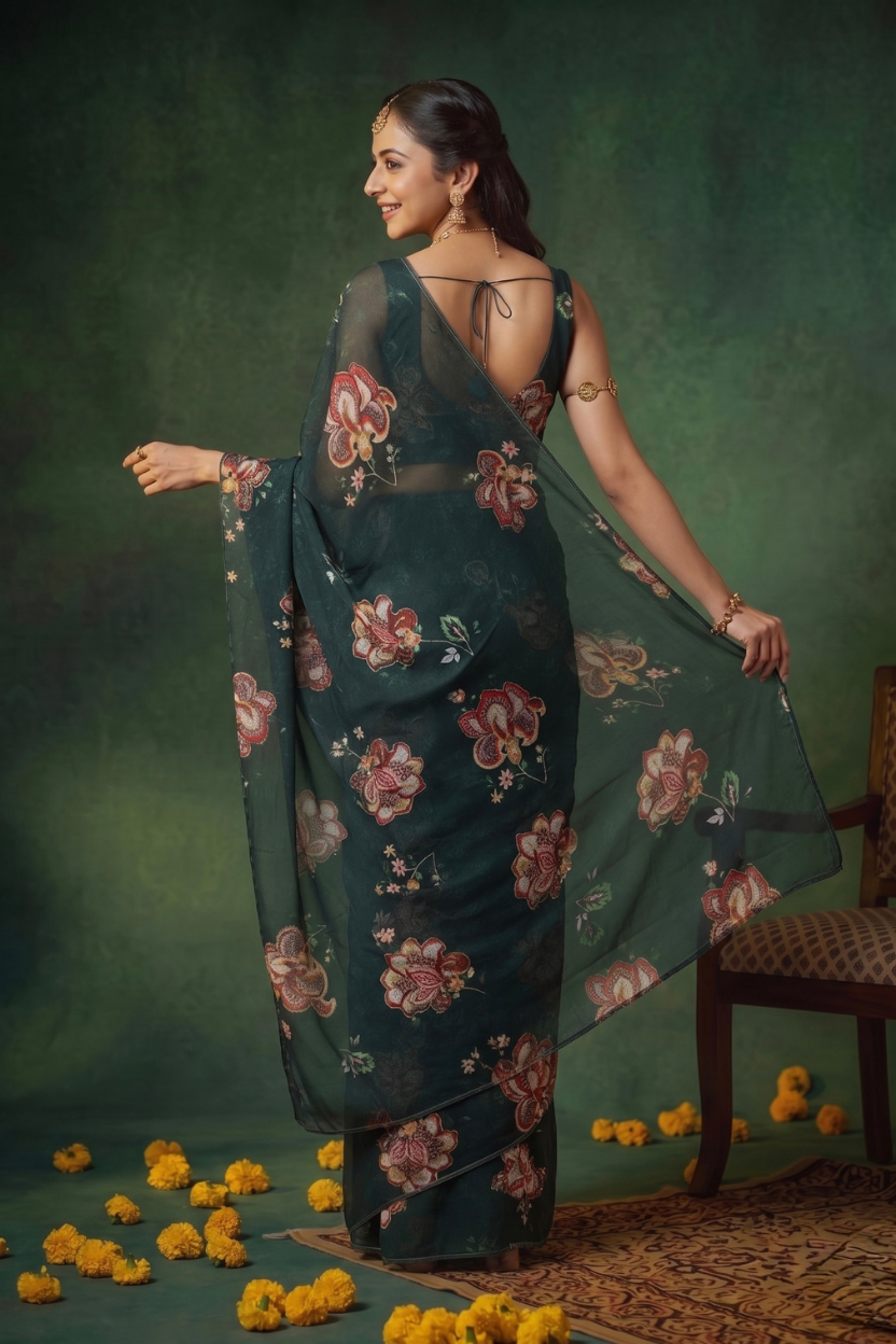 Emerald Garden of Quiet Elegance
