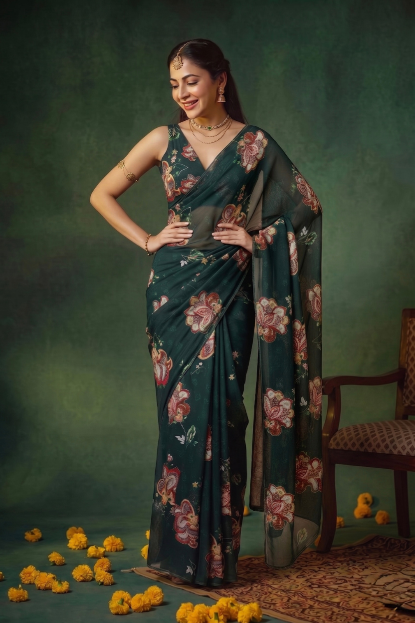 Emerald Garden of Quiet Elegance