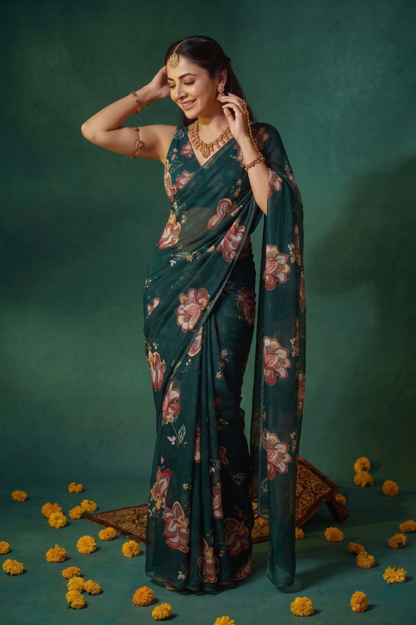 Emerald Garden of Quiet Elegance