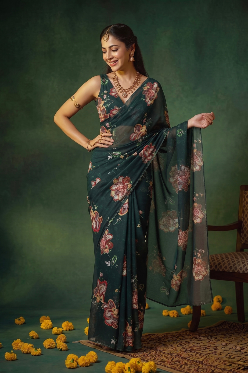 Emerald Garden of Quiet Elegance