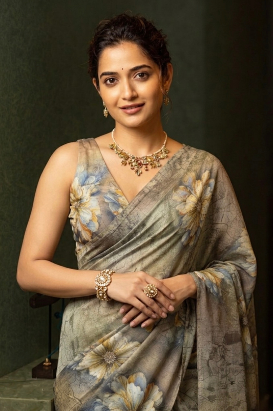 Mehndi Hues of Earthbound Elegance