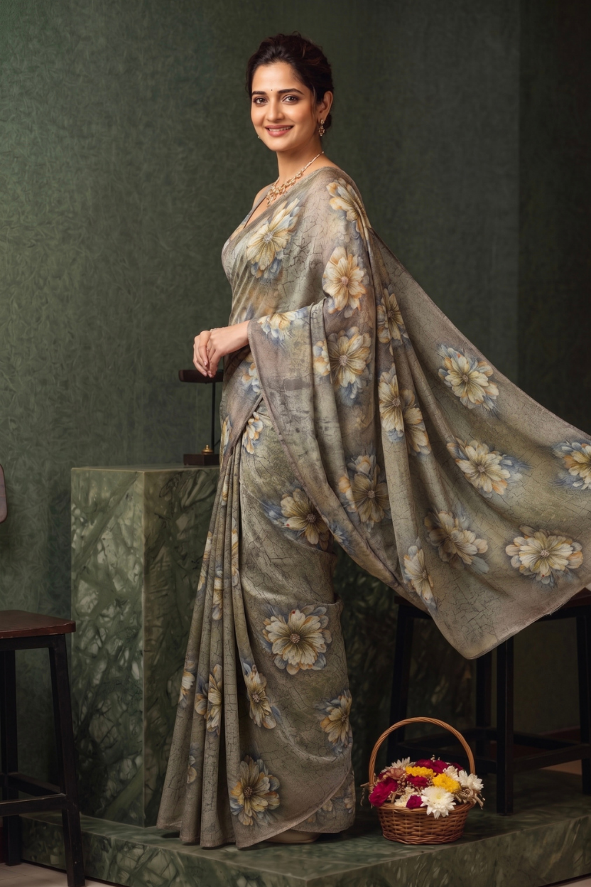 Mehndi Hues of Earthbound Elegance